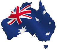 Australian Made Map-Flag Australian Made Map-Flag