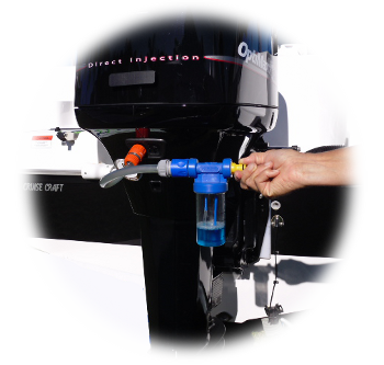 Outboard Engine Flush System