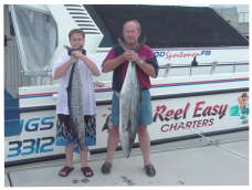 Colin Hombusch Reel Easy Charters With Fish